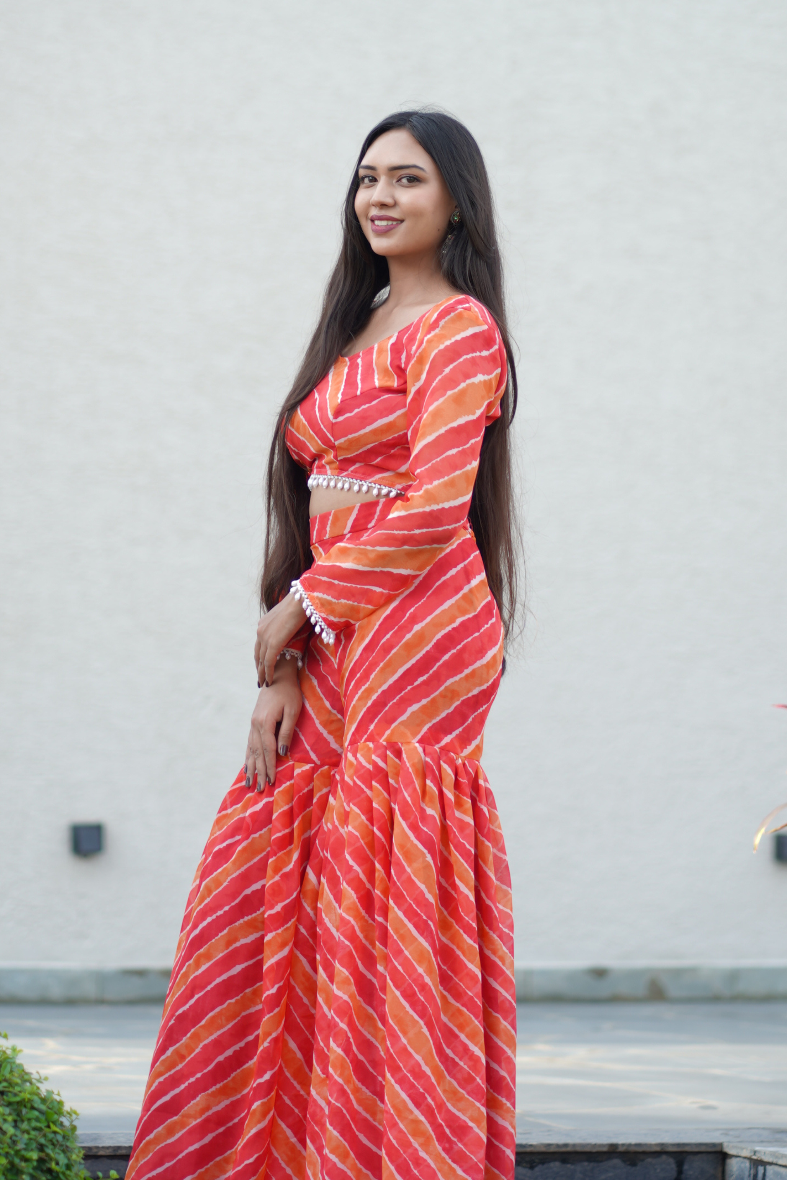 Twirl & Drape Sharara Saree