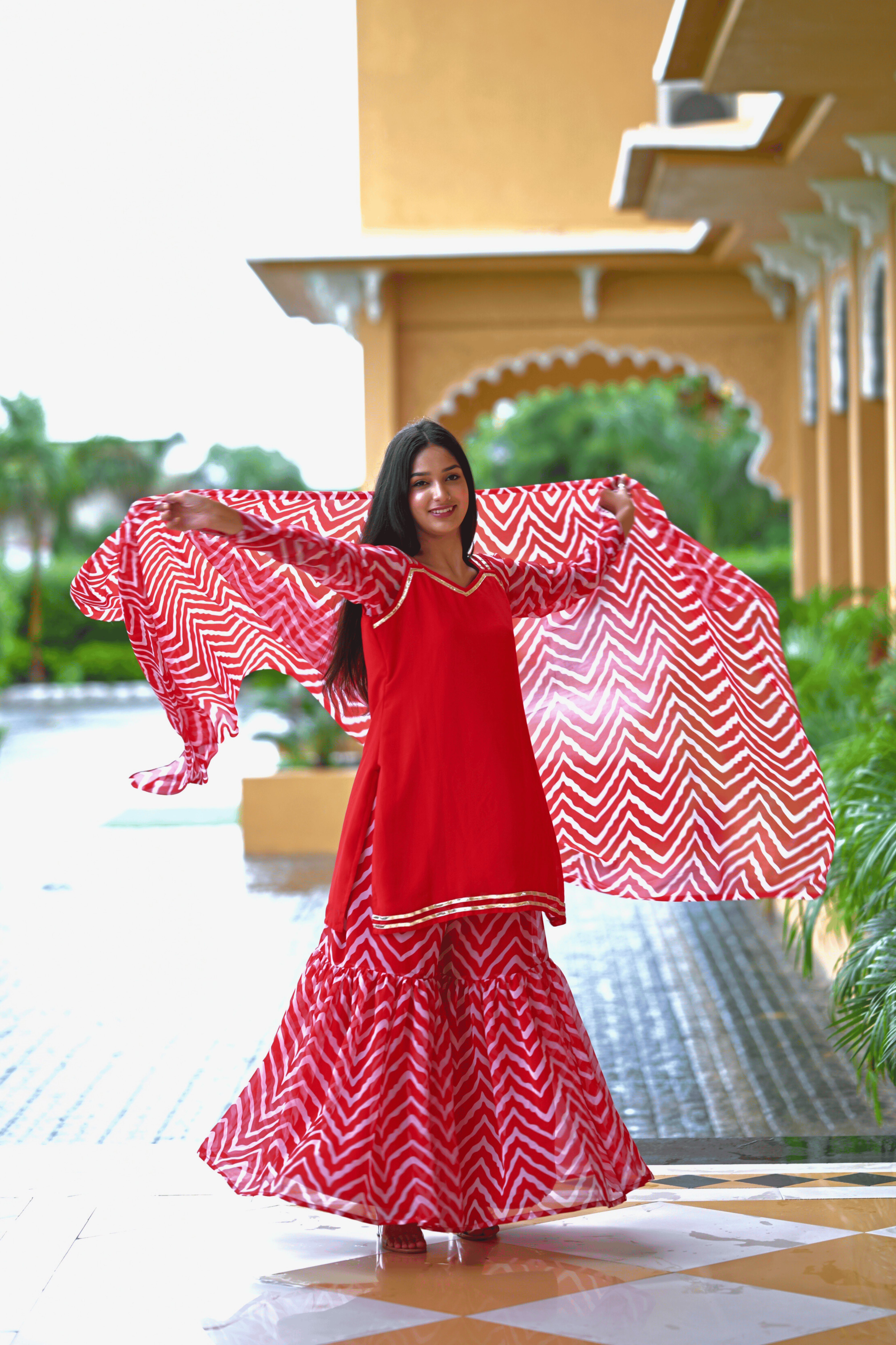 Meher Lehariya Sharara Set