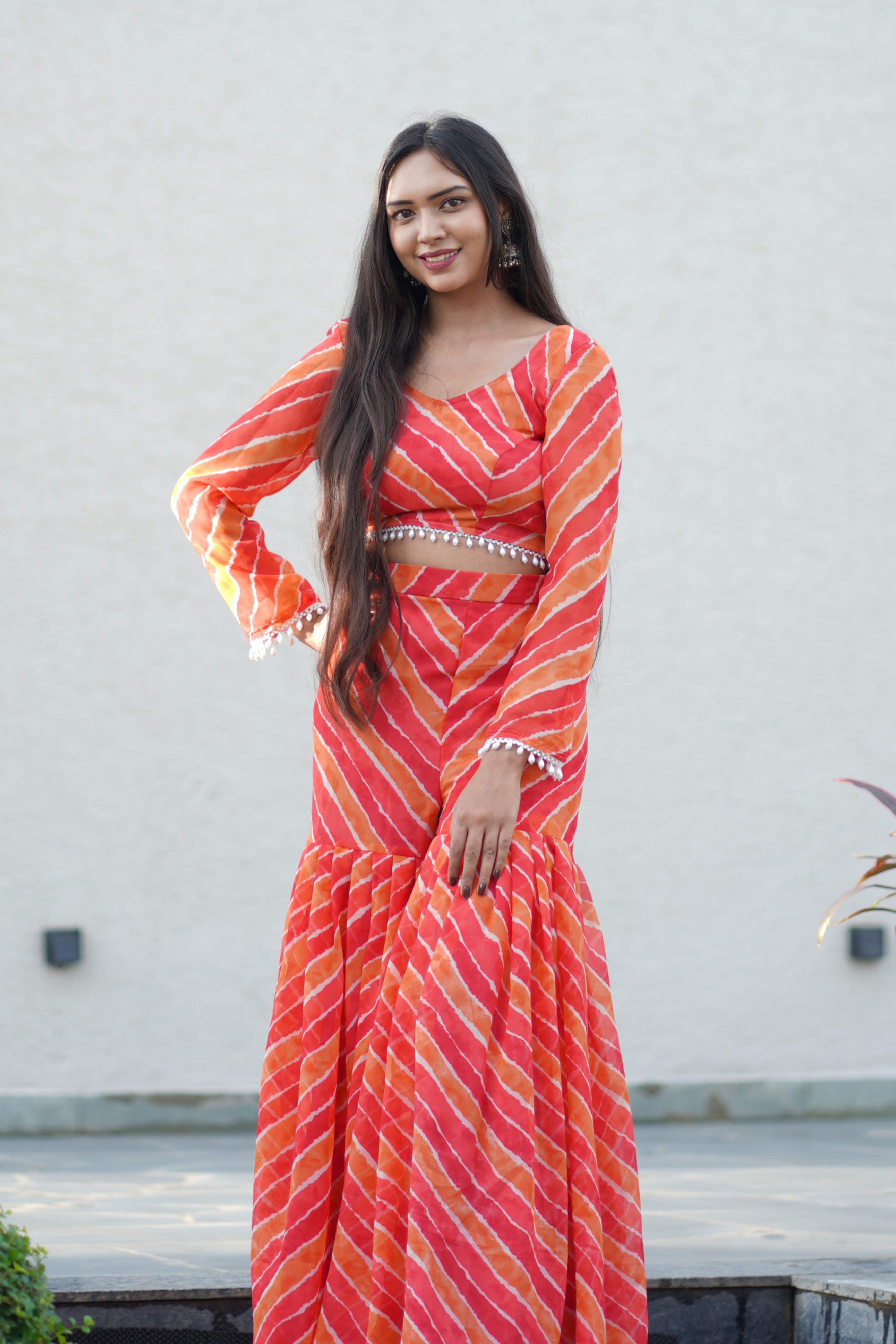 Twirl & Drape Sharara Saree