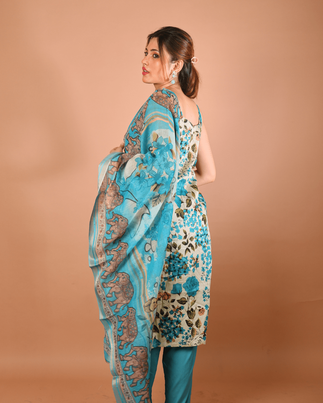 Azure Garden Suit Set - Sukkoon Clothing