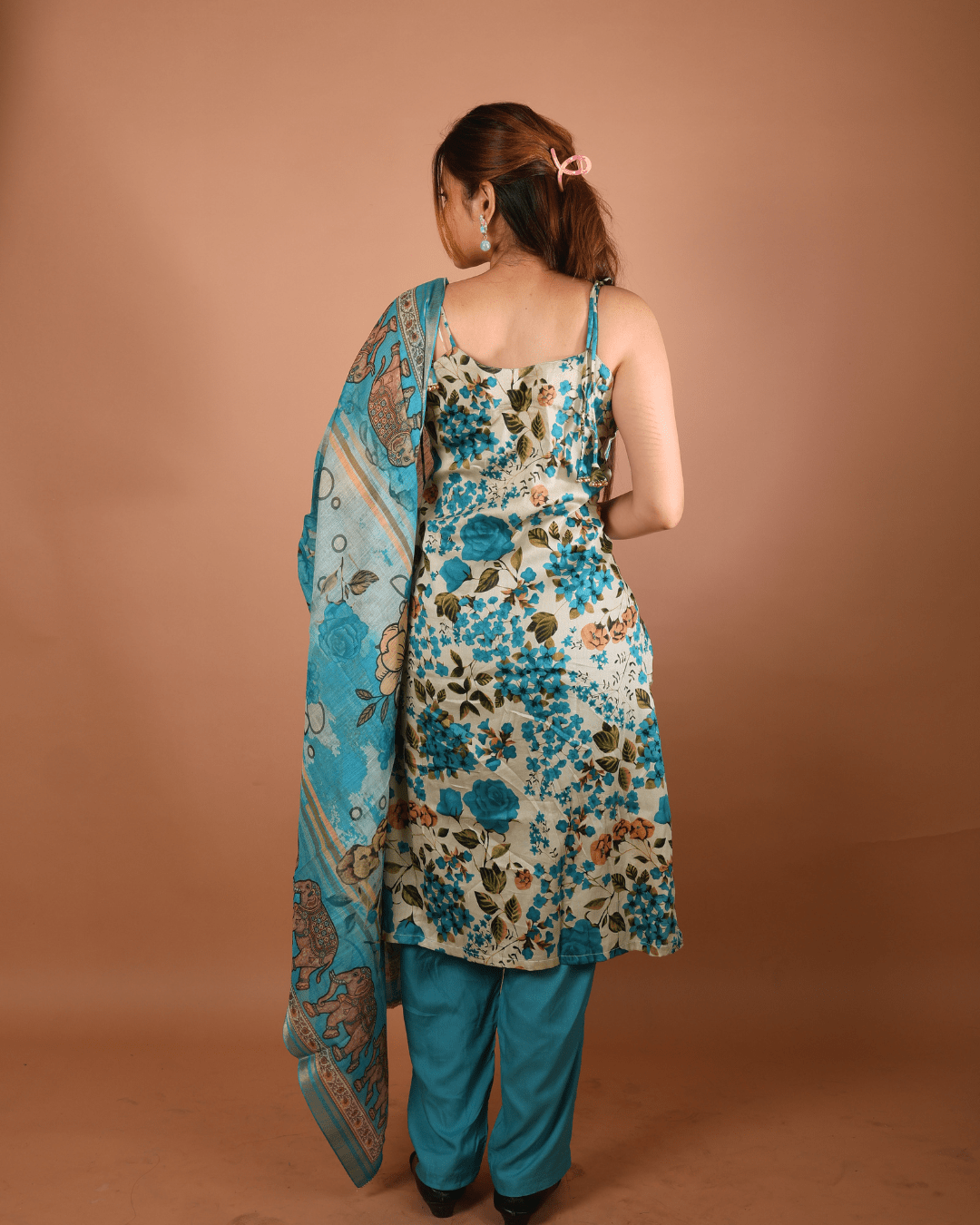 Azure Garden Suit Set - Sukkoon Clothing