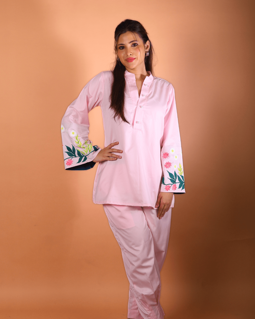 Blush Bloom Co-Ord Set - Sukkoon Clothing