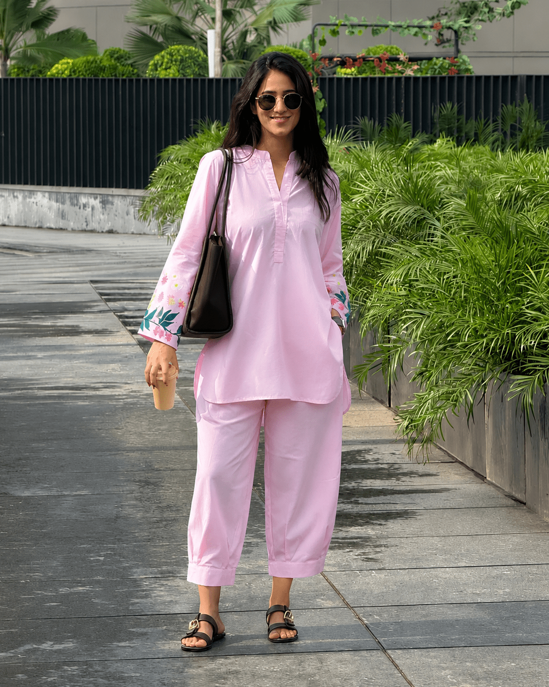 Blush Bloom Co-Ord Set - Sukkoon Clothing