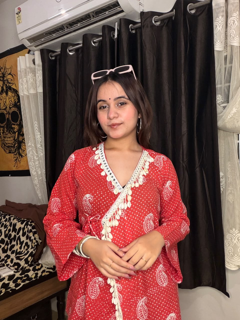 Cherry Dandiya Dress - Sukkoon Clothing