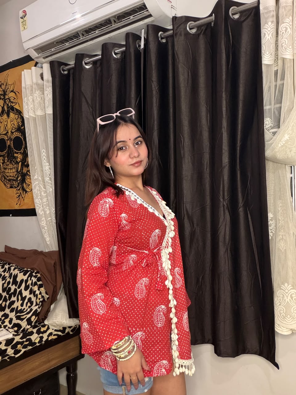 Cherry Dandiya Dress - Sukkoon Clothing