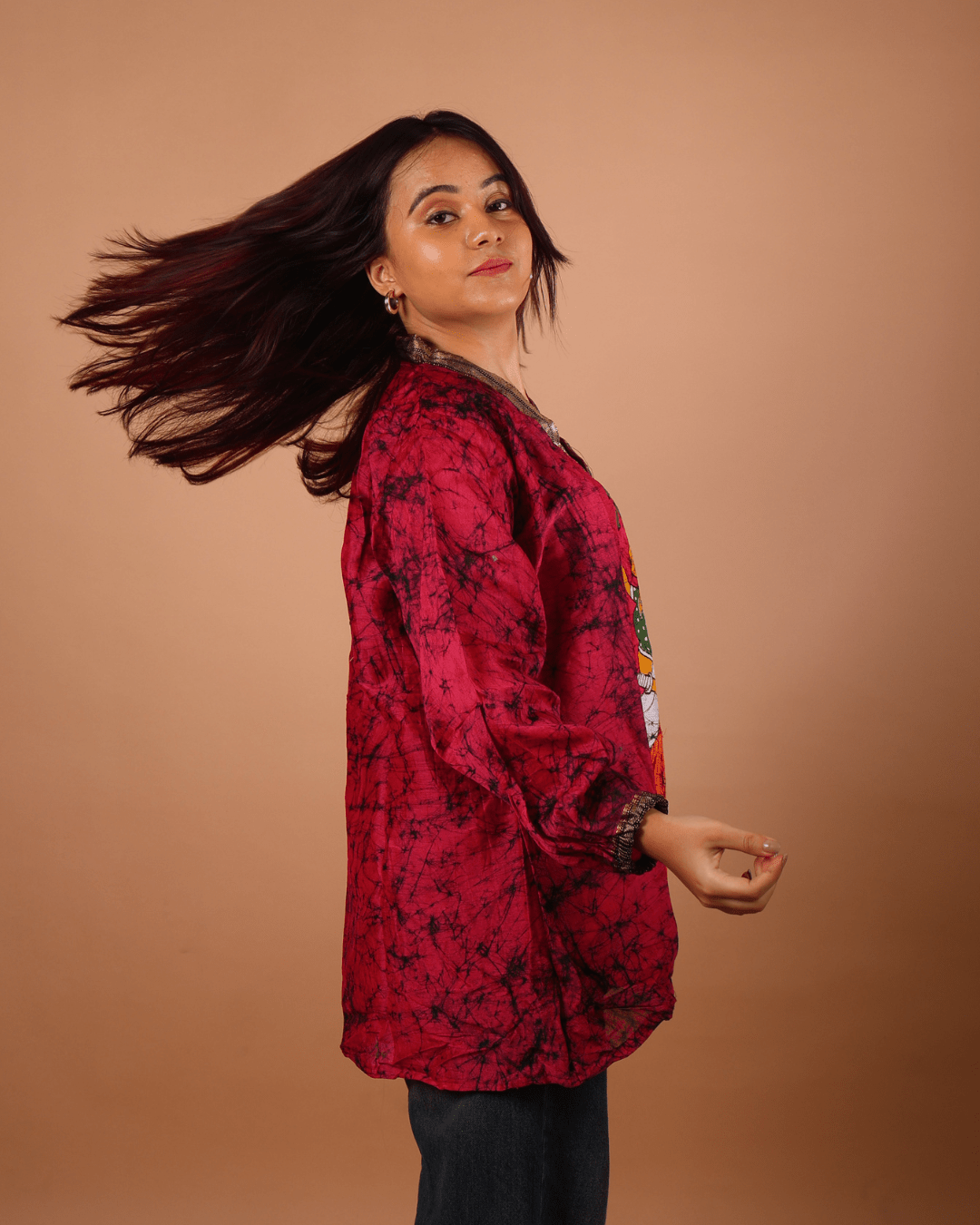 Crimson Tale Kurti - Sukkoon Clothing