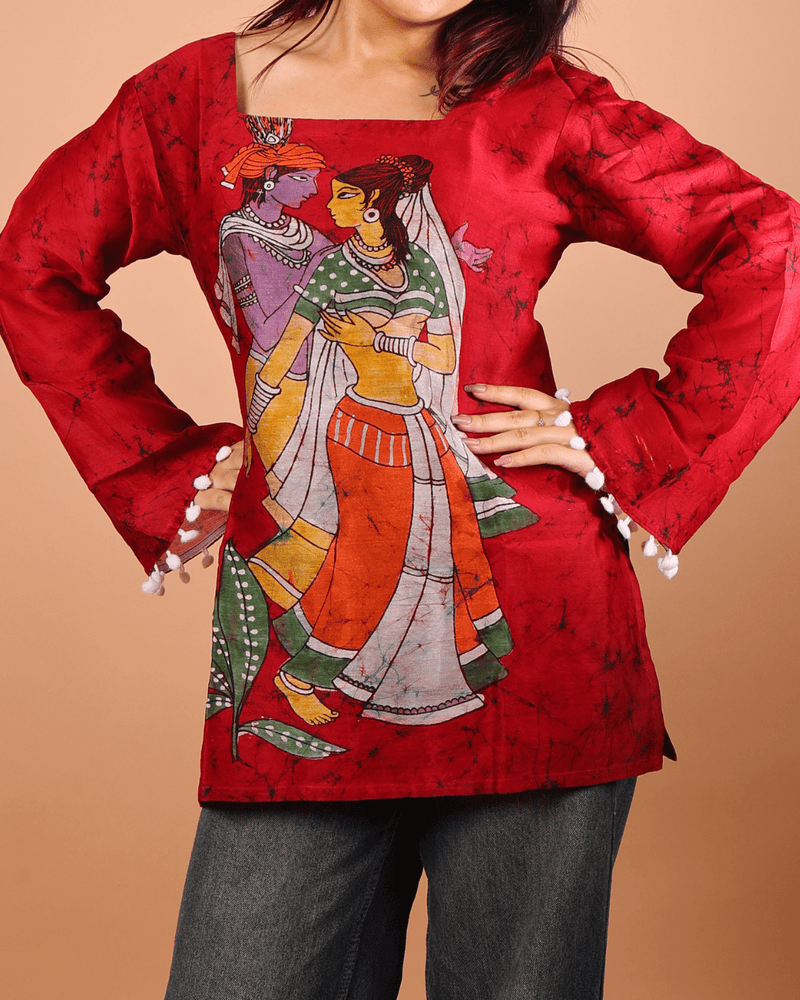 Desi Drip Crimson Charm