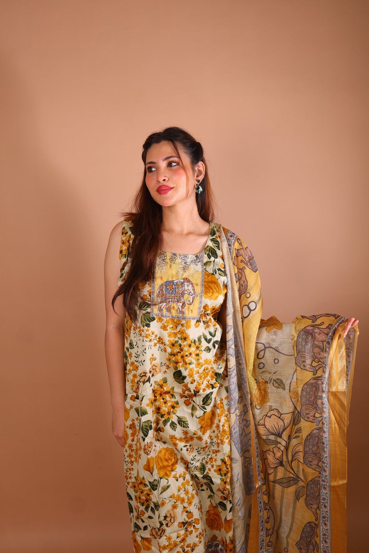 Golden Bloom Suit - Sukkoon Clothing