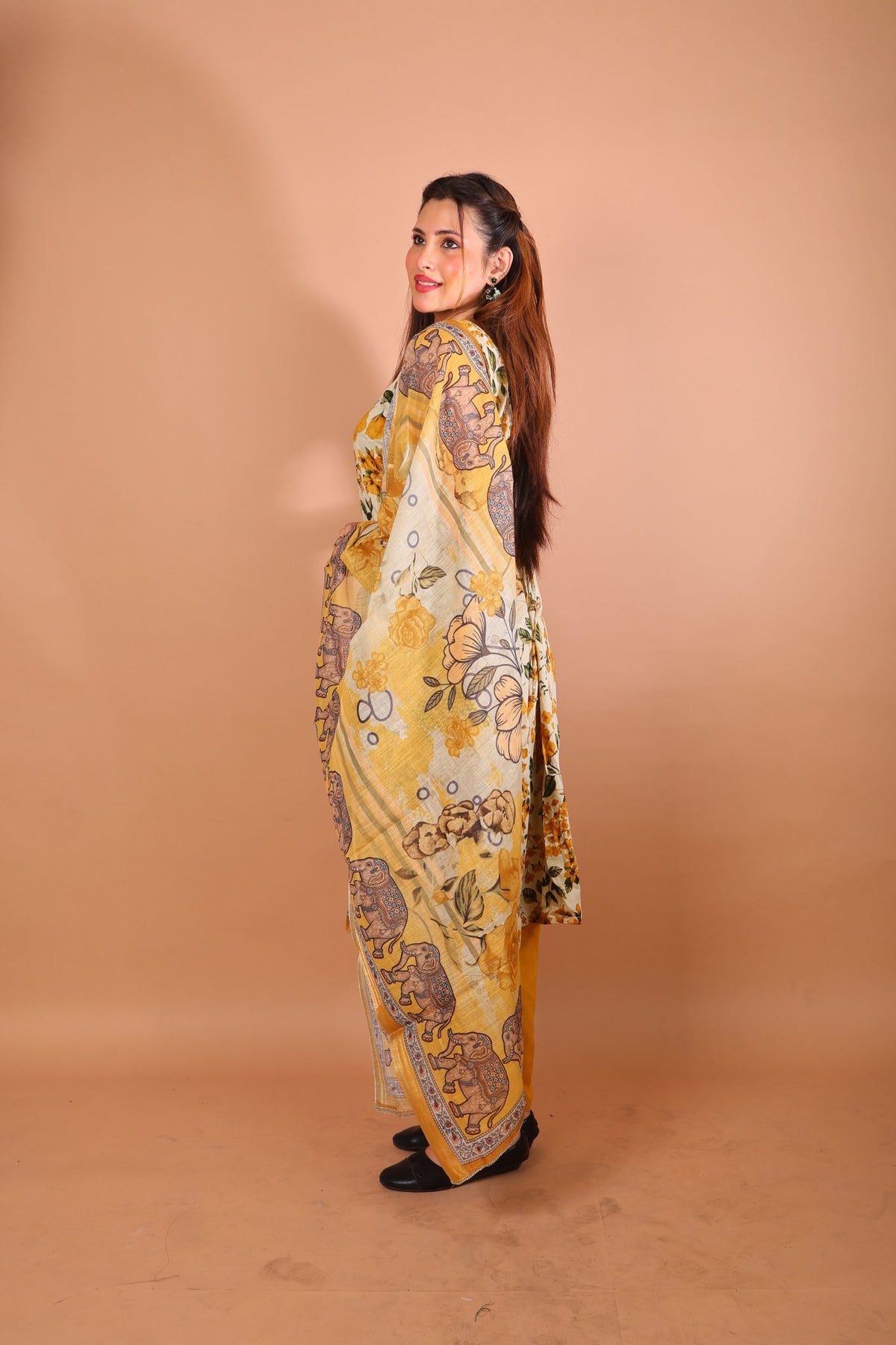 Golden Bloom Suit - Sukkoon Clothing