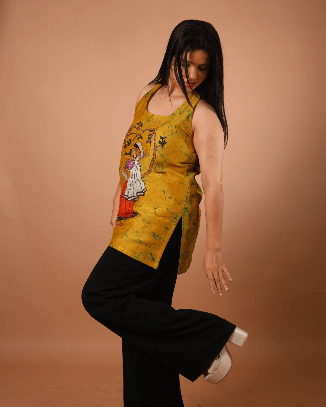 Golden Grove Halter Top - Sukkoon Clothing