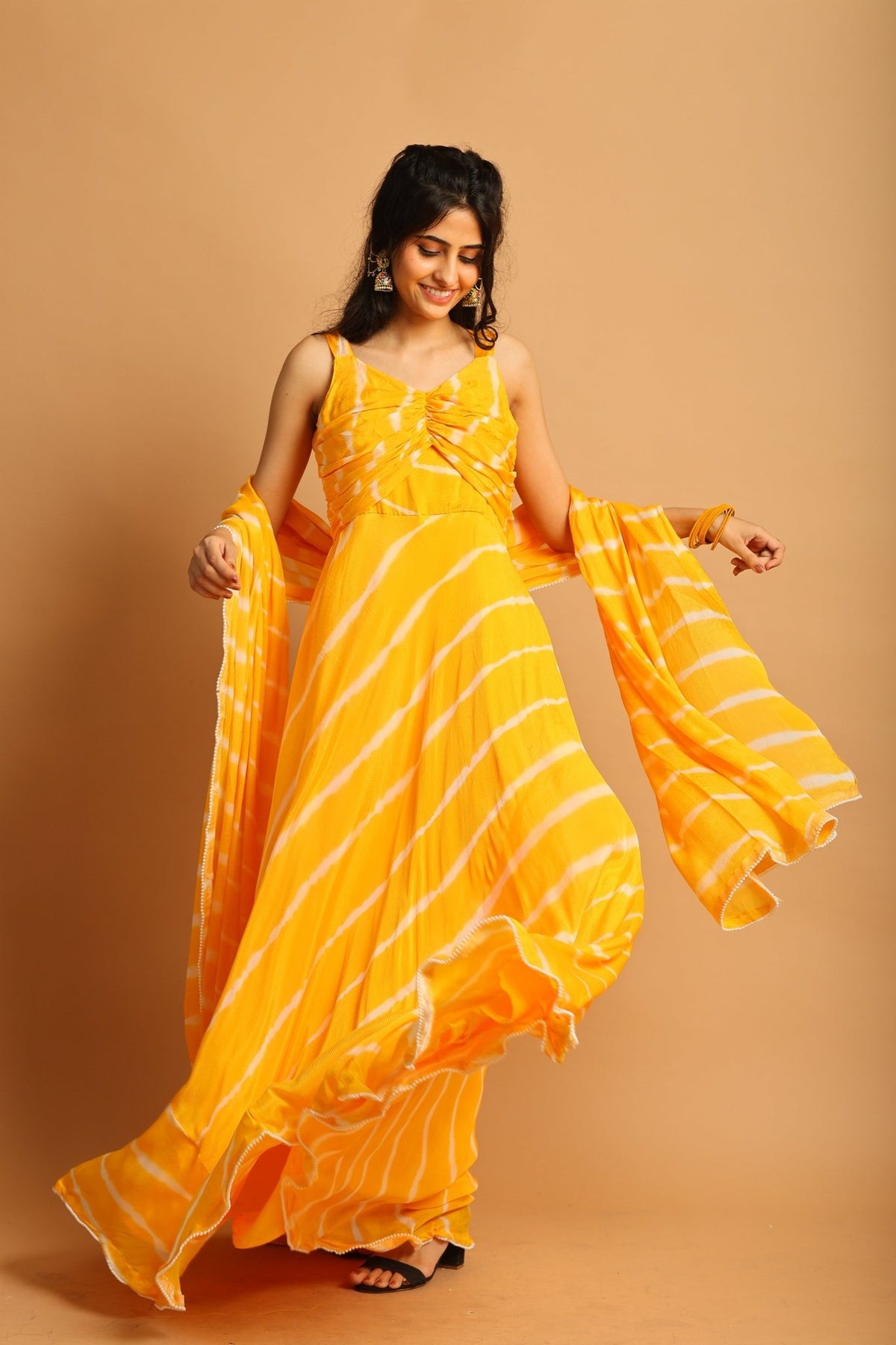 Kesariya Leheriya - Sukkoon Clothing