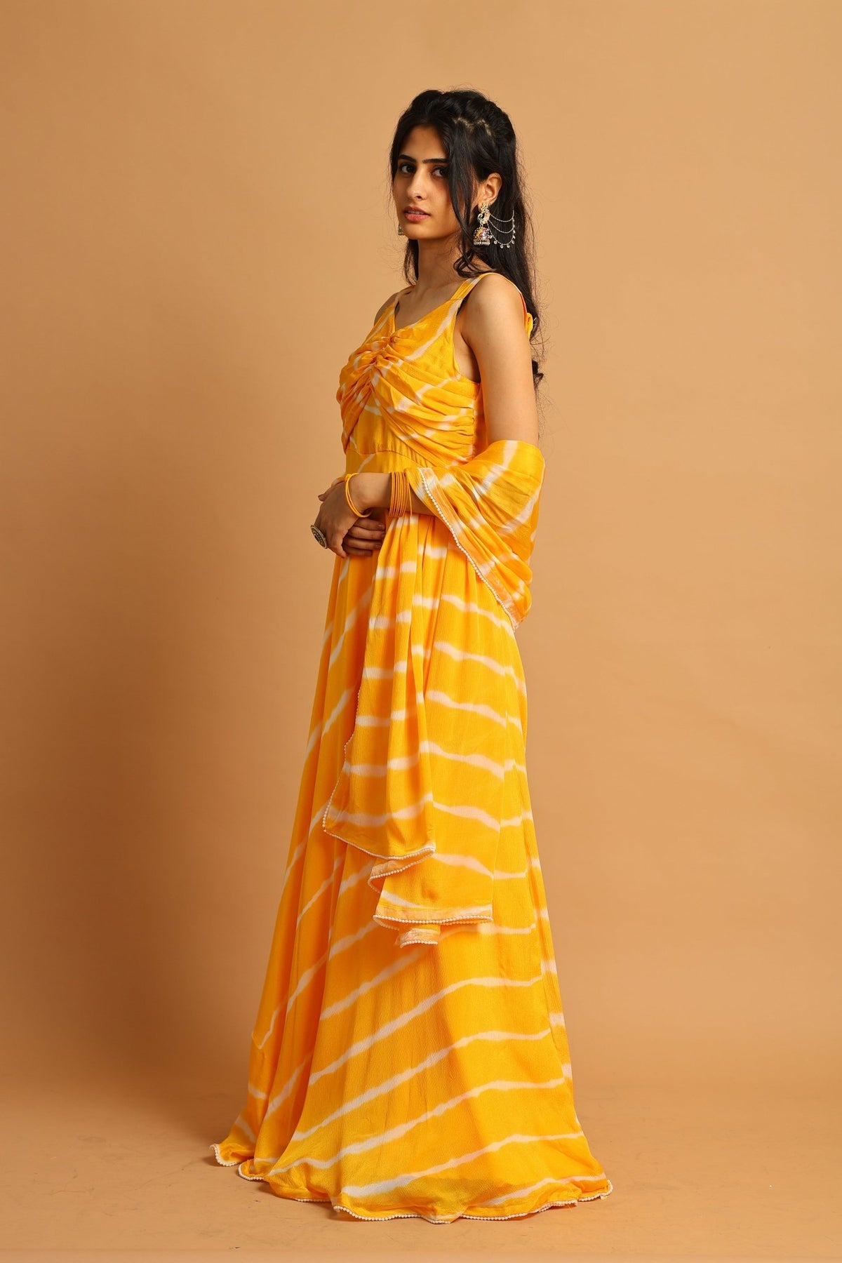 Kesariya Leheriya - Sukkoon Clothing
