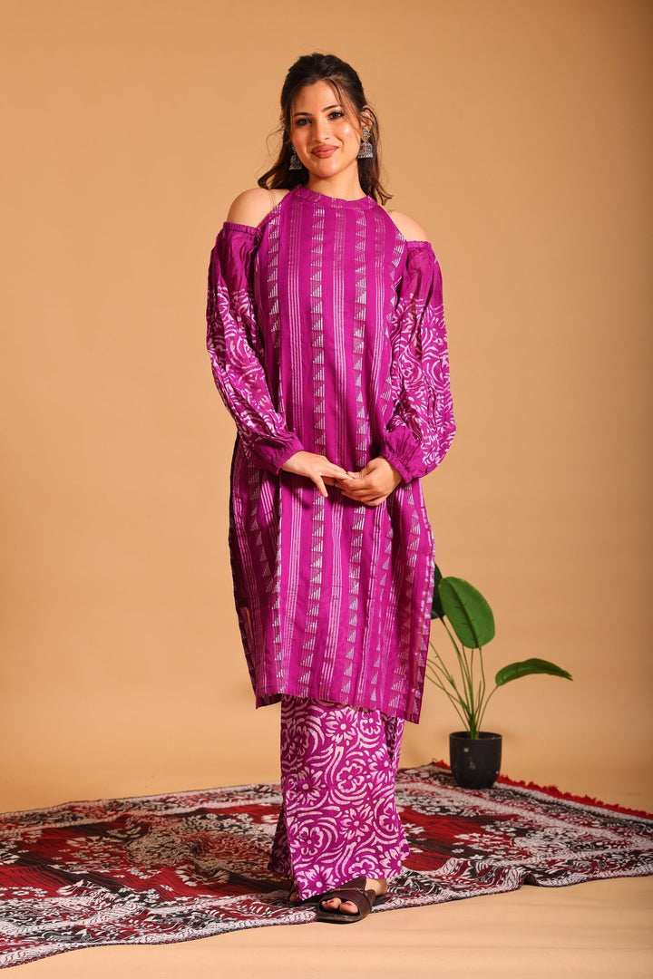 Orchid Batik Co-ord - Sukkoon Clothing