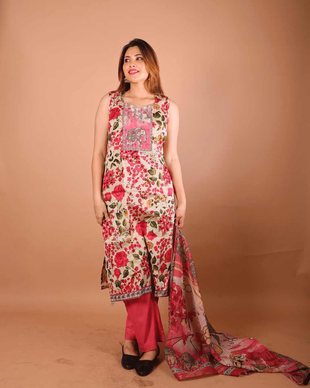 Rosé Garden Suit Set - Sukkoon Clothing