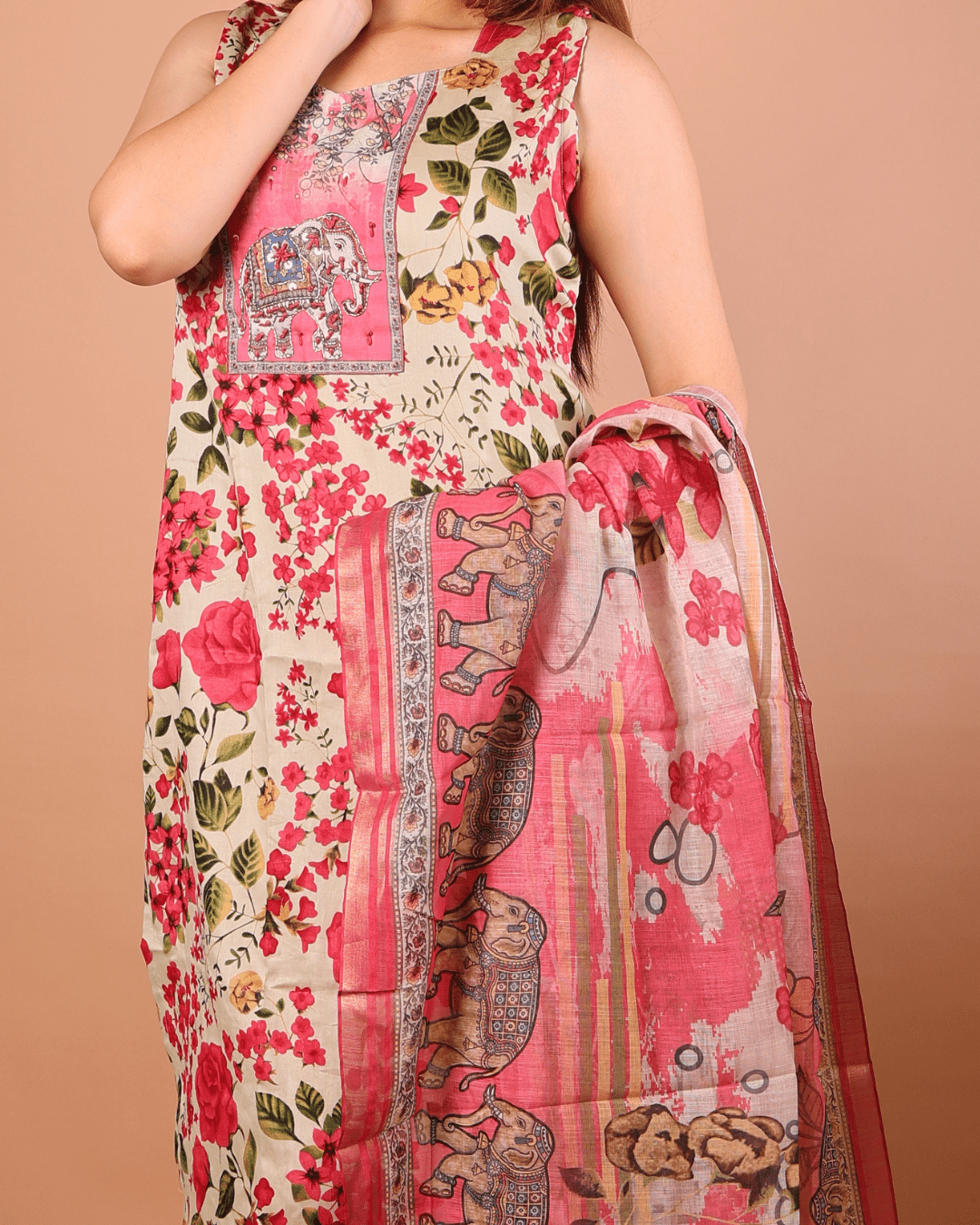 Rosé Garden Suit Set - Sukkoon Clothing