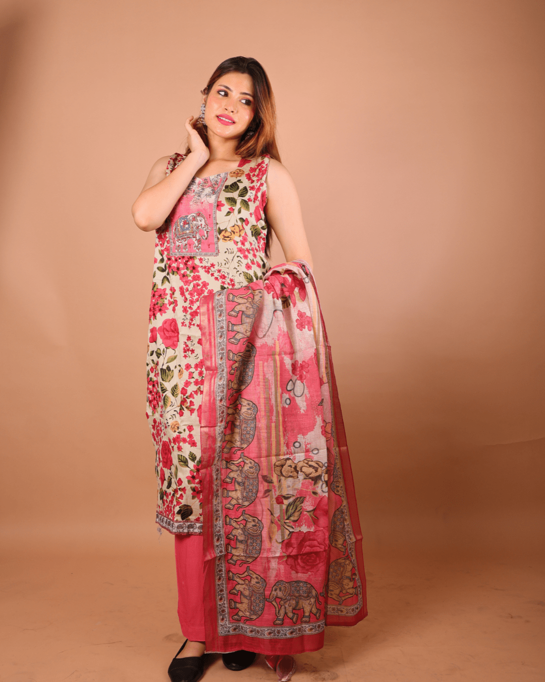 Rosé Garden Suit Set - Sukkoon Clothing