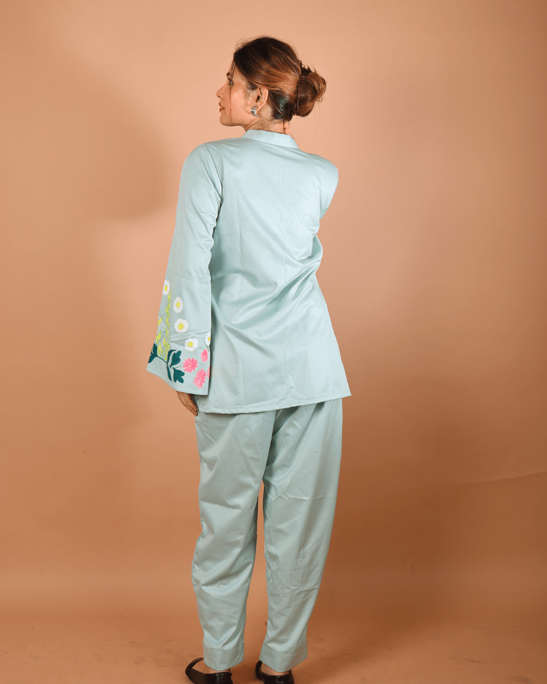 Sage Bloom Co-Ord Set - Sukkoon Clothing
