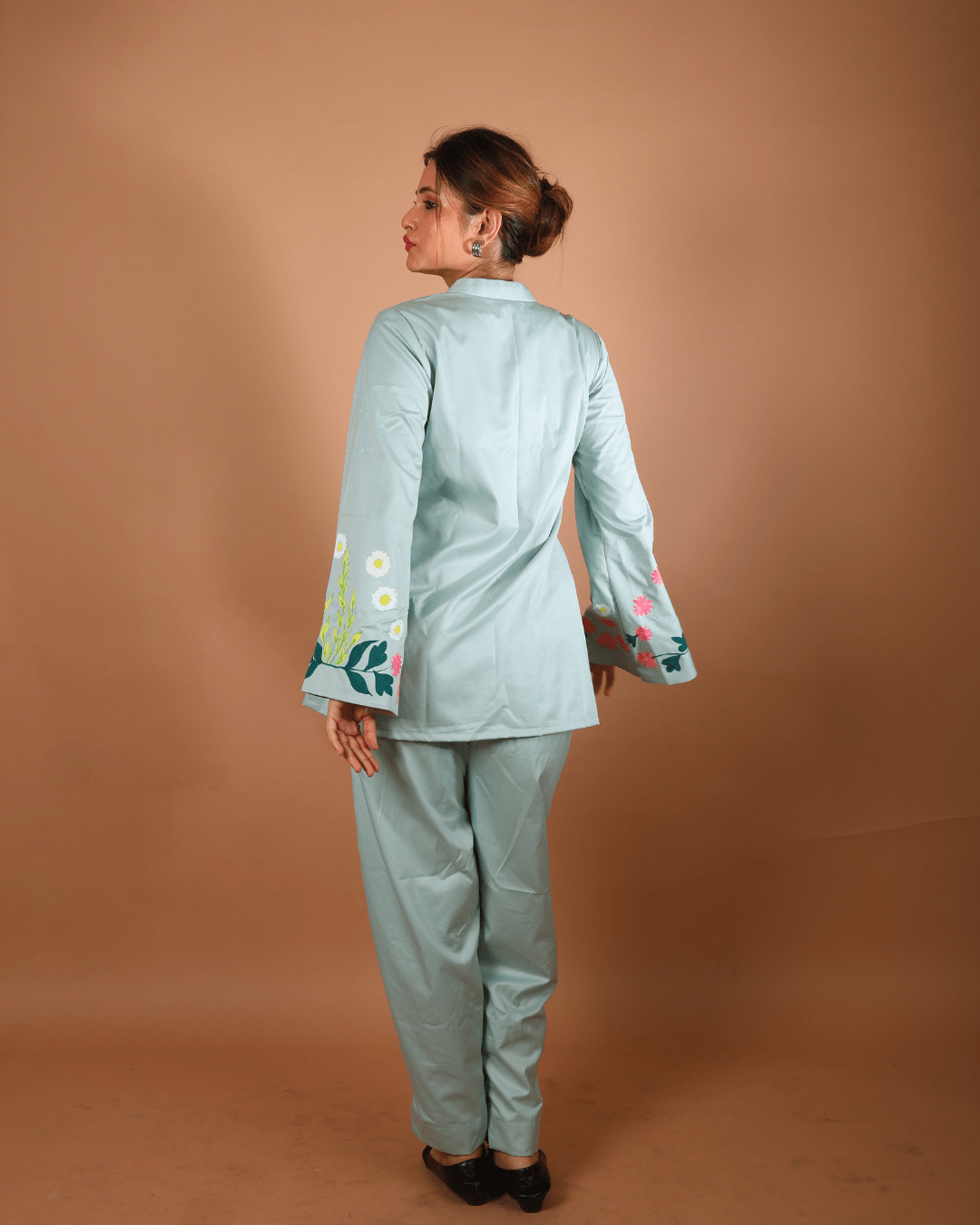 Sage Bloom Co-Ord Set - Sukkoon Clothing