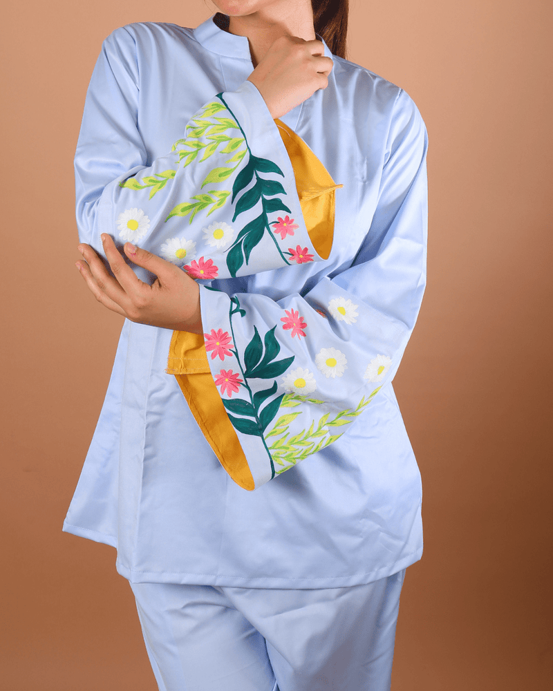 Sky Bloom Co-Ord Set